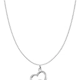 anayra fine silver jewellery ANAYRA 925 Sterling Silver Locket for Women | Hallmark Certified Silver Locket | Classy Heart Locket for Women | Silver Fine Jewellery for Women | Great Choice for Gifting-picture-24