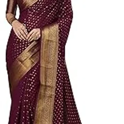akhilam Women's Viscose Ethnic Motif Printed Saree With Unstitched Blouse Piece-picture-47