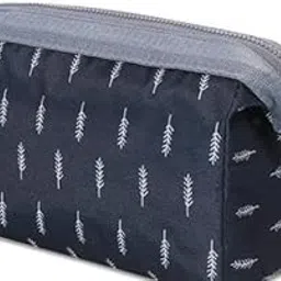 Lightweight, Portable Polyester Bag Perfect for organizing Makeup, Shaving Items, Grooming Tools, and Travel Essentials. Floral Print, Secure Zipper Closure Cosmetic Bags SB-5673-image-38