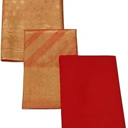 utkrishtindia Banarasi Tissue Suit for Women| Unstitched 3 Piece Dress Material with Tissue Crush Dupatta | Silk Blend Ethnic Fabric Set-picture-53