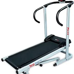 Avon Fitx J-1540 Manual Treadmill for Home Use | Foldable by Knob Lock | 2-Step Incline | Max User Weight 110 kg | Jogger for Men & Women | Track Time, Speed, Distance, Calories-image-61