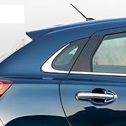 CARMART Lower Window Garnish Compatible for Baleno 2022 Facelift Onwards to 2025 Set of 6 Made of Stainless Steel-picture-19