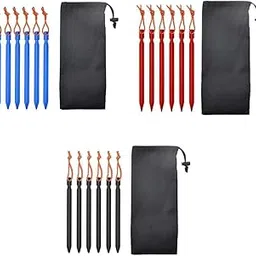 BNF® 18Pack Heavy Duty Aluminum Tent Stake Y-Beam Tent Peg Tent Nails Yellow|Sporting Goods | Outdoor Sports | Camping & Hiking | Tents & Canopies-image-17