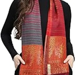 monte carlo Womens Self Design Stole (224STL4484)-picture-25
