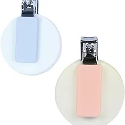 Fash N Vibe Round Baby Nail Clipper with Safety Grip Stainless Steel Blades Infant Newborn Toddler Manicure Tool Non Slip Grooming Accessory for Fingernails and toenails at Home or Travel_Set of 2-image-6