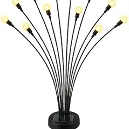 Solar Firefly Garden Decoration | Waterproof Outdoor Swaying Glow with Flexible Stems | Warm White Solar Decorative Lighting for Patio, Yard, Pathway & Landscape-picture-21