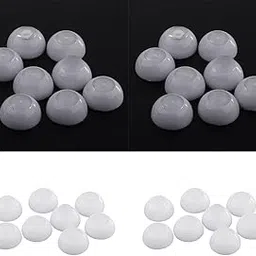 MYADDICTION 8 Pairs Half Round Hollow Doll Eyes Separate Iris Dolls for Dollfie DIY-picture-25