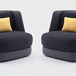 Set of 2 Velvet Dining Chairs, Cushion Seat Chair for Living Room Bedroom Restaurant, Modern Contemporary Upholstered with Polished Rosegold Solid Wooden Legs S17-picture-35