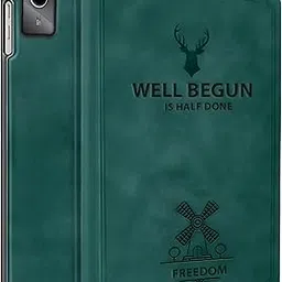 ProElite Cover for Lenovo Tab M11 11 inch Case Cover, Deer Smart Flip Case Cover for Lenovo Tab M11 11 inch, Dark Green-picture-19