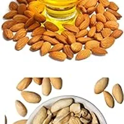 Brown Bag Combo: Badam Oil (350g) + Afghani White Mamra (100g)-picture-49