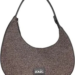 Small Shoulder Bag | Vegan Leather Evening Bag for Women with Shoulder Strap, Zip Closure & Water-Resistant Lining | Stylish Handcrafted Purse |-image-25