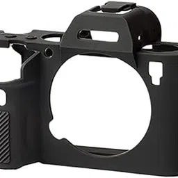 A7R3 Silicon Body Cover Case Compatible with Sony Alpha A7-R3, Professional Silicone Rubber Body Camera Case Cover Detachable Protective - Black-picture-22