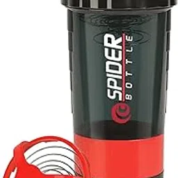 COOL INDIANS Gym Shaker Bottle For Protein Shake Gym Bottle Sipper Bottle For Men Women 500 ml Shaker Bottle For Gym (Red)-picture-20