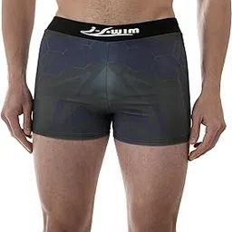 i-swim Men's Premium Swimming Shorts | Tights Skins Trank for Adults | Multipurpose Use Swimwear Costume | Breathable & Quick Dry | Material: Nylon-picture-11