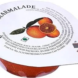 Elegant Tasty Orange Marmalade Jam with Real Fruit Ingredients in Blister Pack (15 Grams | Pack of 50)-image-29