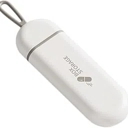 FASHRAMP Small Medicine Organizer - 3-Compartment Pill Case for Daily Use, Pack Of 1-picture-58