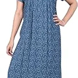 bellamora Nighty| Nighty for Women Stylish| Alpine Nighty for Women| Night Gown for Women Stylish| Delicate Embroidery| Breathable Alpine Fabric|-picture-29