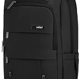 safari Elite 25L Sleek Formal Laptop Bag, 2 Compartments, Multiple Front Pockets, Bottle & Umbrella Holder, Trolley Sleeve, Premium Office Backpack for Men & Women, Ideal for College Boys & Girls-picture-42