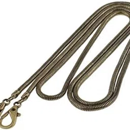 ZOOMELLA 2xShoulder Bag Handbag Handle Snake Chain Bag Chain Replacement Bronze-picture-14