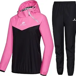 HOTSUIT Sauna Suit Women Weight Loss Boxing Gym Sweat Suits Workout Jacket-image-6