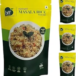 Ready to Eat Masala Rice 400g (100g x 4) - Authentic Cumin-Flavoured Basmati | No Preservatives | Quick & Easy Indian Meal | Ready in Minutes-image-26