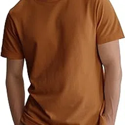 damensch Men’s Poly-Cotton Statement Popcorn Textured Casual T-Shirt-picture-33
