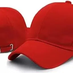 SELLORIA Acrylic Plain Baseball Sport Cap Men's Baseball Head Hat Stylish All Sports Caps With Adjustable Strap Pack Of 1-picture-12