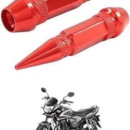 LOVMOTO Universal 2PC Spiked Aluminum Stem Valve Caps Dustproof Tire Wheel Stem Caps for Cars,SUVs,Trucks Bicycles and Motorcycles Comfortable with CB Shi-ne-picture-35