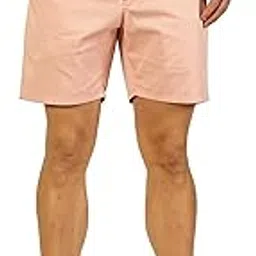 thomas scott Men's | Solid | Chino Shorts | Regular Fit | 100% Cotton | Above Knee | Casual Short image 1