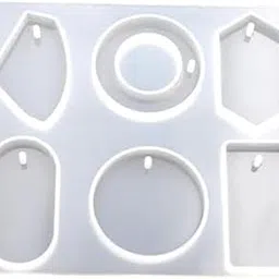 Eoast? silicone Mold High-Precision Silicone Mold for Resin Art Durable Versatile Easy-Release. Resin Molds Soap Molds DIY Fancy Candle Mold Aromatherapy Candles Soy Wax Candles . (6 DIFFERANT SHAPE SACHET TAG MOULD)-image-21