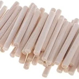 2xBalsa Wood Stick Unfinished DIY Wood Modelling Stick 50pcs 50mm-picture-11