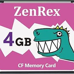 ZenRex 4GB CompactFlash Memory Card CF Card UDMA High Speed for Camere image 1