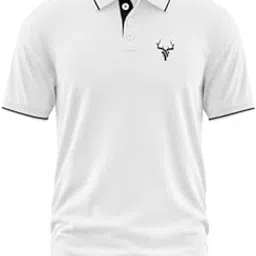warriorworld Men's Polo T-Shirt | 270 GSM 100% Cotton Fabric | Classic Regular Fit with Tipped Collar | Stylish Half Sleeve Tee for Casual Outings & Office Wear-picture-21