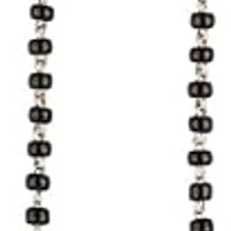 aadyaa 92.5 Silver Mangalsutra for Women | Kudi Nath Mangalsutra â€“ Handcrafted 92.5 Sterling Silver Jewelry Inspired by Traditional Nose Ring Design | Silver Gift for Women-picture-38