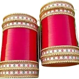 sg mart Women?s Bridal Chooda Set | Traditional Punjabi Bridal Chura for Women-picture-49