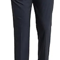raymond Men Classic Fit Structure Pattern Poly Viscose Blend Double Pleat Formal Trouser-picture-43