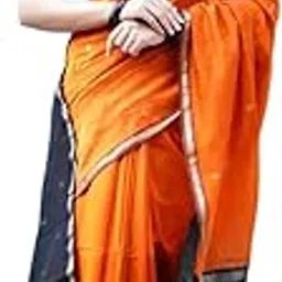 orbexa Women’s Pure Linen Silk Jacquard Saree with Unstitched Blouse Piece | Traditional Saree for Wedding-picture-27