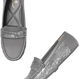 marc loire Women Comfortable Embellished Loafers for Casual Wear-picture-33