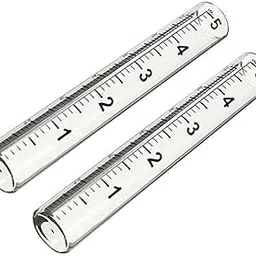 Ejoyous Rain gauges, 2PCS 5" Capacity Rain gauges Replacement Tube Water gauges for Rain for Yard Garden Outdoor Home (Assorted Color)-picture-42