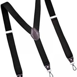 calandis ™ 5xFashion Men's Suspenders Pants Adjustable Unisex Adjustable Y Back Black | Suspenders Braces | Mens Accessories-picture-9