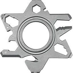 BNF Snowflake Multi Tool Multipurpose Wrench Hands Tools for Hiking Home Outdoor 15 in 1-picture-26