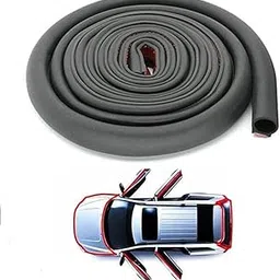 Careopeta 2m Car Edge Guard Protector Car Window Rubber Seal Strip D-Shape Weatherstrip Door Seal Beading Sound Proof Automotive Window & Door Seals-image-56