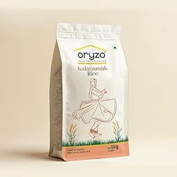 Oryzo Kalanamak Rice, Premium Buddha Rice, Aromatic Short-Grain Heritage Rice, Low GI, High Protein, Rich in Iron & Zinc Diabetic-Friendly & Healthy Choice,1Kg-picture-29