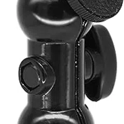 Double Ball Head Mount with 1/4" Screw & Cold Shoe | 360° Adjustable Ballhead for DSLR Camera, Monitor, LED Light & Rig Setup-picture-29