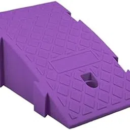 KACHEEG® Vechicle Ramp Anti-Slip Rubber Curb Ramp for Wheelchair Scooter Bike Car | Purple-image-27