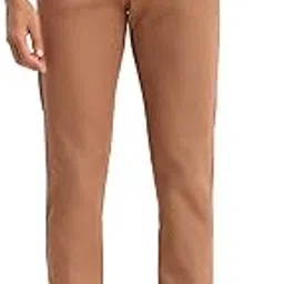 allen solly Men Slim Fit Textured Casual Trousers-picture-54