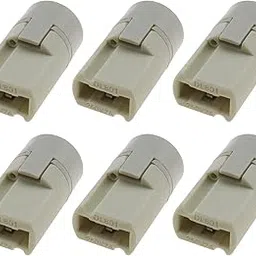 6PCS G9 Lamp Holders Keyless Ceramic Halogen Socket with Back Cover for G9 Light Bulb Ceramic Lamp Bases Connector Socket Light Fitting Parts-picture-20