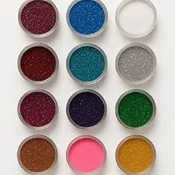 12 Colors Nail Art Sugar Dust Powder | Ultra Fine Glitter for Nails, Manicure, DIY Nail Art Designs – Long Lasting Shine | Nail Decoration Set-image-50