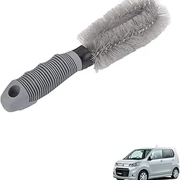 Kozdiko Car Alloy Wheel Cleaner Brush, Tire Wheel Rim Hub Washing Cleaner Brush Compatible with Maruti Suzuki Wagonr Stingray-picture-16