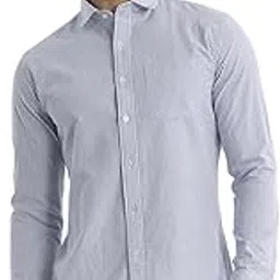 snitch Men's Cotton Regular Fit Stripes Shirts-picture-49